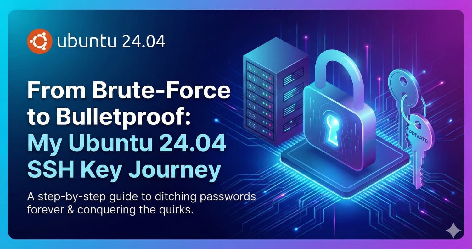 How I Secured My Ubuntu 24.04 Server with SSH Key Authentication